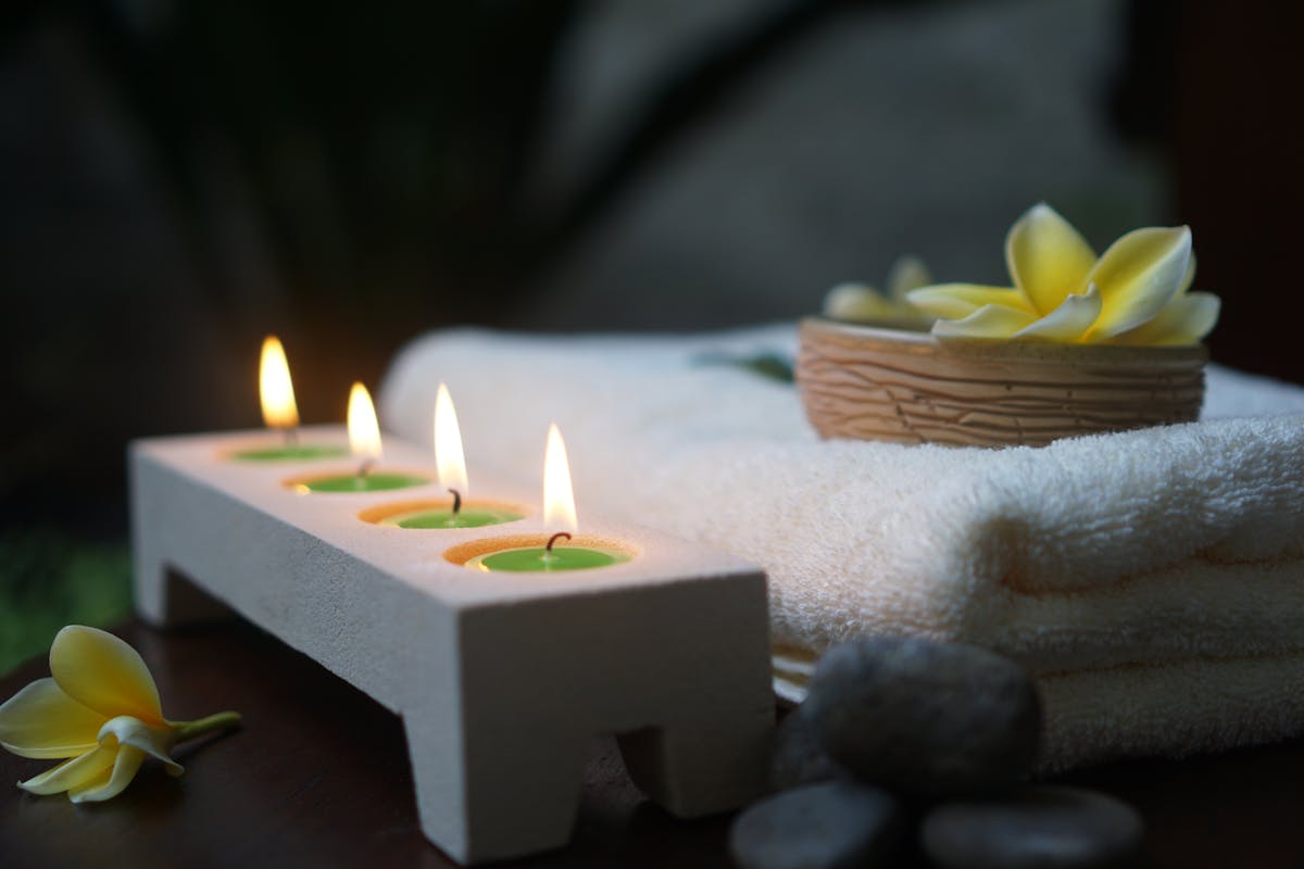 Ambiance intime et apaisante propice à la détente